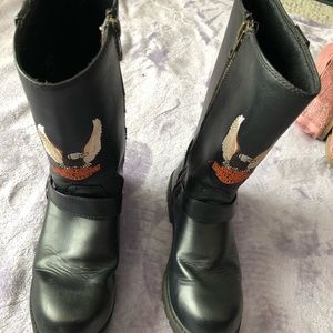 Harley Davidson kids boots